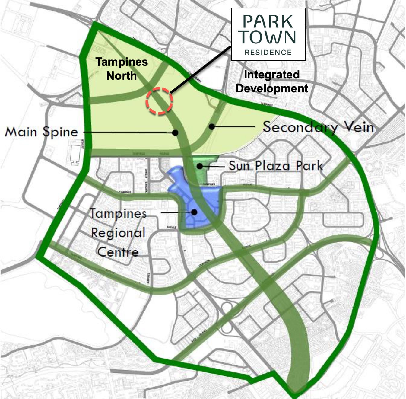 Parktown Residence location